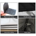thumbnail image 6 of Firewood Log Rack Cover, Bigger Air Vents，(48" L x 24" W x 42.1" H, Black) Wood Waterproof Cover, Indoor/Outdoor, 600D Oxford Cloth (Firewood Cover Only, Without Brackets, 6 of 7