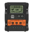 thumbnail image 2 of Solar  Controller, PWM Solar Panel Controller with Dual USB Ports Battery Intelligent Regulator for Off Grid Systems, 2 of 7