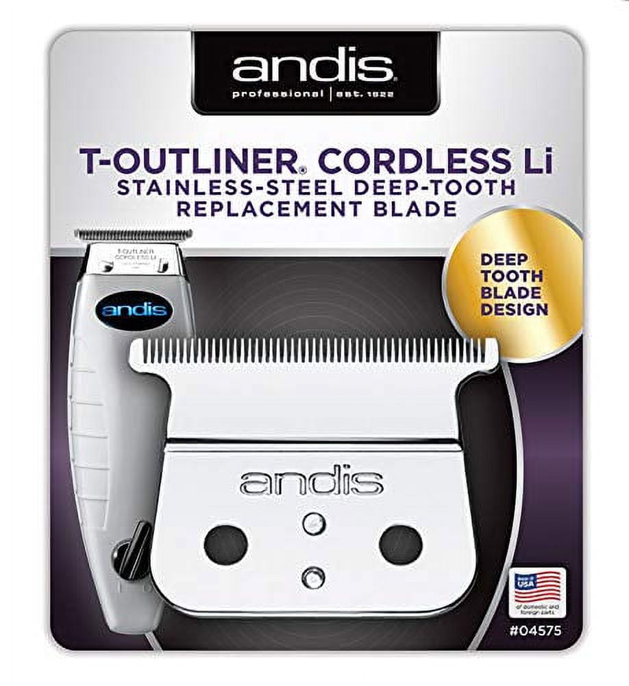 Andis 04521 Replacement T-Blade for T-Outliner Trimmer 2 Pack