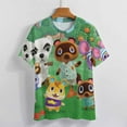 thumbnail image 4 of Animal Crossing Womens T-shirts Crewneck Shirts Blouse Short Sleeve Tee Shirts Girls Tops L, 4 of 8