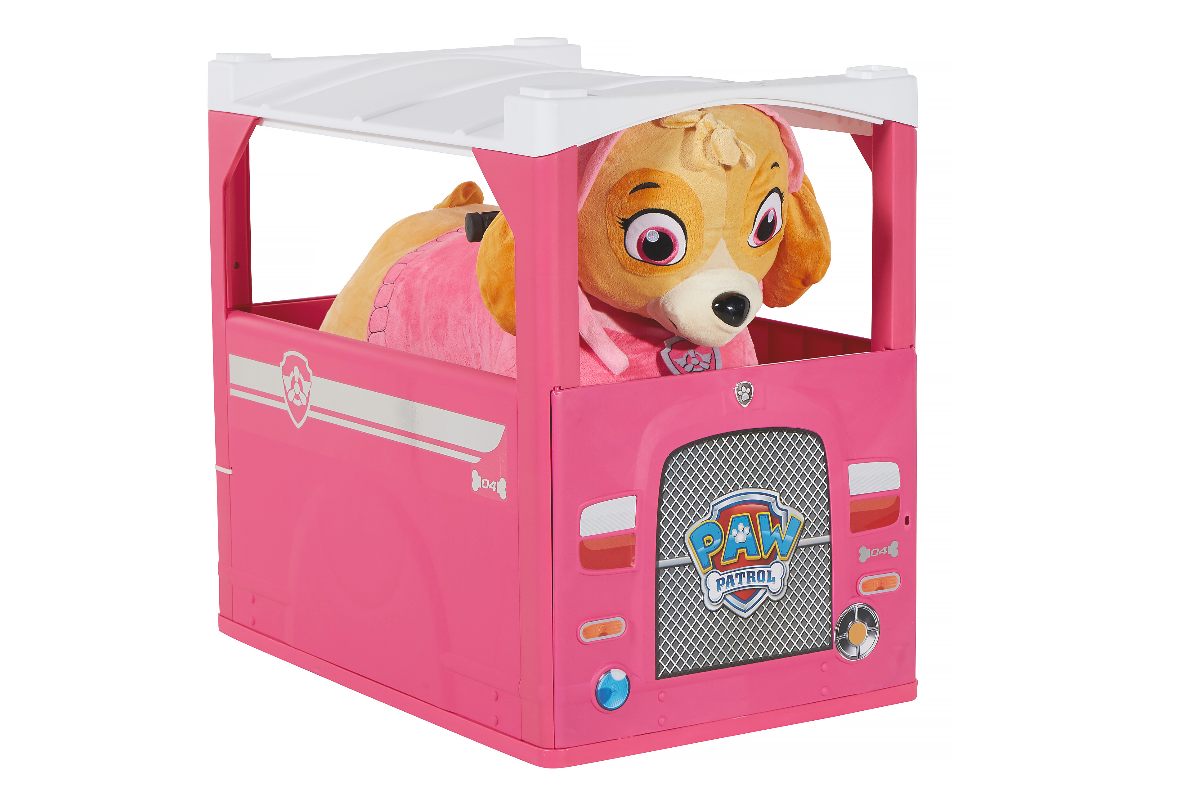 Paw Patrol 6 Volt Plush Skye Ride-on with Pup House Included by Dynacraft! - image 2 of 7