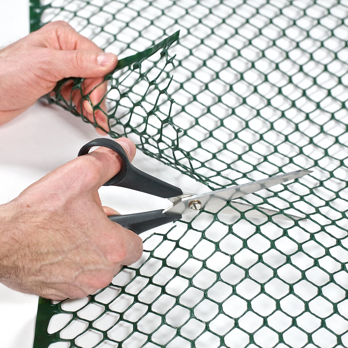 Garden Craft 36in H x 25ft L Green Plastic Vinyl Poultry Netting, Multi-purpose Netting