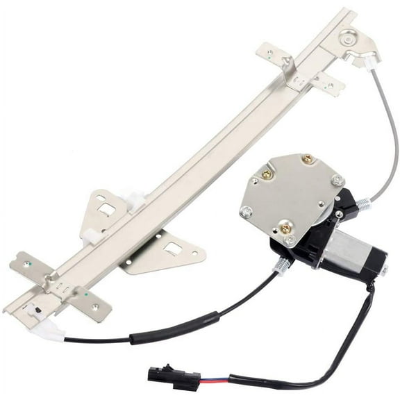 SCITOO Window Regulator Power Window Regulator Replacement fits for 2000-2004 For Dodge Dakota 1998-2003 For Dodge For Durango Rear Left Driver Side with Motor 5073325AC 741-598