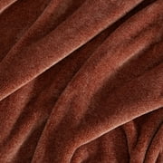 EcoThread™ Plush Heathered Soft Oversized Throw Blanket, Copper