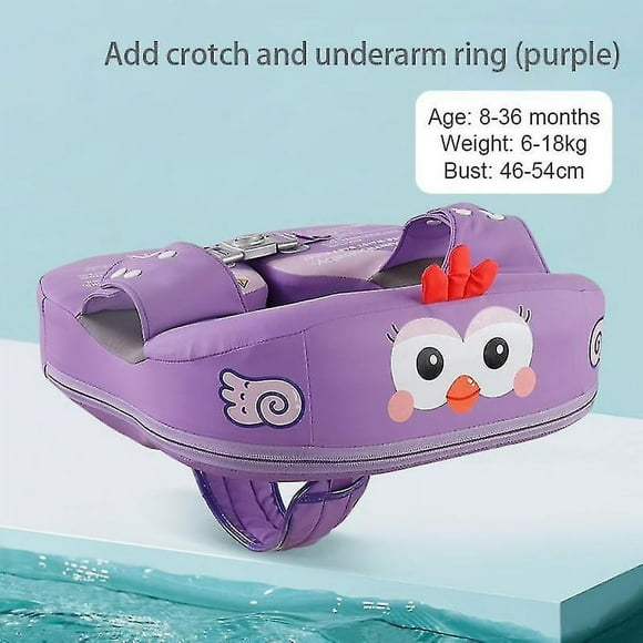 Mambobaby Baby Float Lying Swimming Rings Infant Waist Swim Ring Toddler Swim Trainer Non-inflatable Buoy Pool Accessories Toys