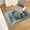 Blue and White-36"x48", variant on Office Chair Mat For Hardwood Floor  48"x36" Easy Glide Computer Protector Rolling Under Desk Rug Nonslip Backing Machine Wash