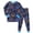 Sky Blue, variant on NOEGOEU Boys Girls Halloween Pajamas Kids Soft Cute Pattern Long Sleeve Sleepwear Set (Green,2-3 Years)