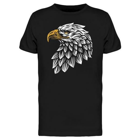 Bald Eagle Face Portrait. T-Shirt Men -Image by Shutterstock, Male XX-Large