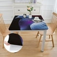 thumbnail image 2 of WYYP Pigeon Symbolism Beeple Square Tablecloth Waterproof Resistant Fabric 100% Polyester Fiber 36*36, 2 of 8