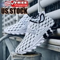 thumbnail image 3 of Men Fashion Sneakers Outdoor Casual Athletic Running Walking Tennis Shoes Gym, 3 of 8