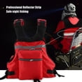 thumbnail image 4 of Drift Life Jackets, Reflective Stripe Multi Pocket Lifesaving Vest With Whistle For Swimming For Fishing, 4 of 8