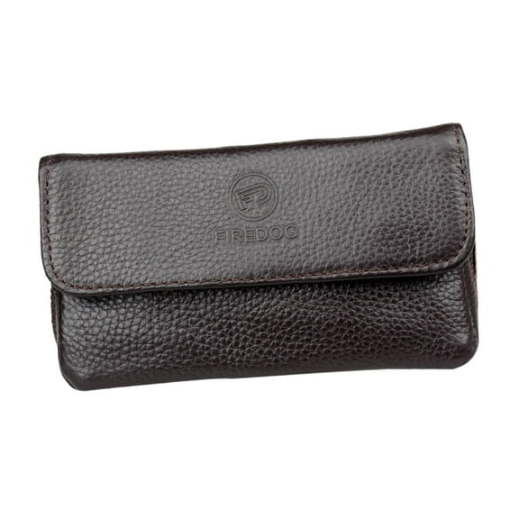 yotijay Pipe Pouch Bag Container Pipe Storage Organizer for Men Gift Outdoor Brown