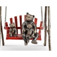 thumbnail image 3 of SPI Home 21108 Bear & Cubs on Porch Swing Garden Sculpture, 3 of 3