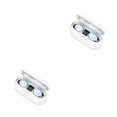 thumbnail image 1 of Methold Auriculares intrauditivos Auriculares deportivos a prueba de sudor compatibles con Bluetooth inalámbricos con micrófono Auriculares para Blanco 2piezas, 1 of 6