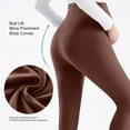 thumbnail image 5 of Zwiiyzr 2025 Women's Maternity Leggings Over The Belly Soft Workout Pregnancy Yoga Pants Coffee, 5 of 6