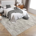 thumbnail image 2 of Hasoo Area Rug 6' x 9' Rug for Living Room Solid Texture Indoor Washable Carpet, Camel, 2 of 6