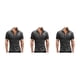 thumbnail image 5 of Camisa vaquera Minnieouse para hombre ajustada manga corta estilo americano, 5 of 6