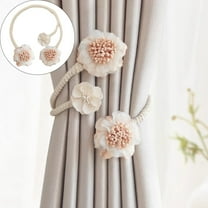 Clearance! Curtain Under $5 Curtain Tie Back Clips; Curtain Ties; Curtain Holdbacks; Creative Curtain Cords; Elegant Curtain Ties for Bedroom Decoration;emian Room Deco