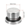 thumbnail image 5 of Uxcell Stainless Steel Inner Hex Head Pipe Plug with Seal Ring M24x1.5mm, 5 of 5