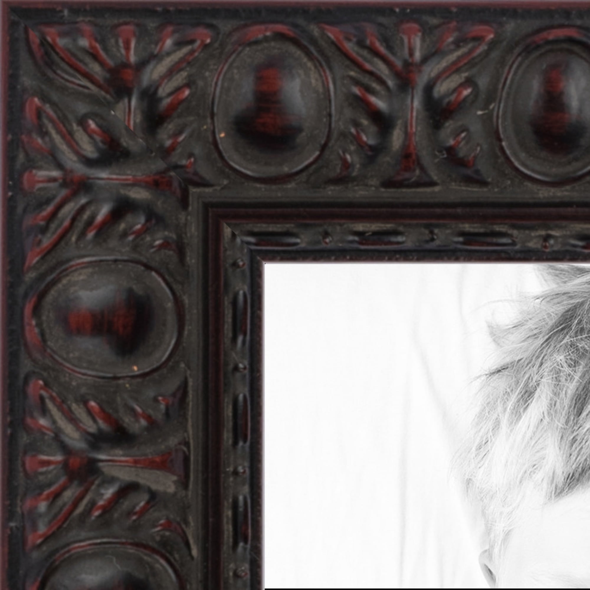 ArtToFrames 12x18 Inch Burgundy Picture Frame, This Brown Poster Frame