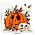 thumbnail image 3 of Halloween Pillow Covers Ghost Pumpkin Digital Print Spooky Throw Pillow Cases Decorative Cushion Covers Soft Home Decor for Sofa by OVFUIZ, 3 of 7