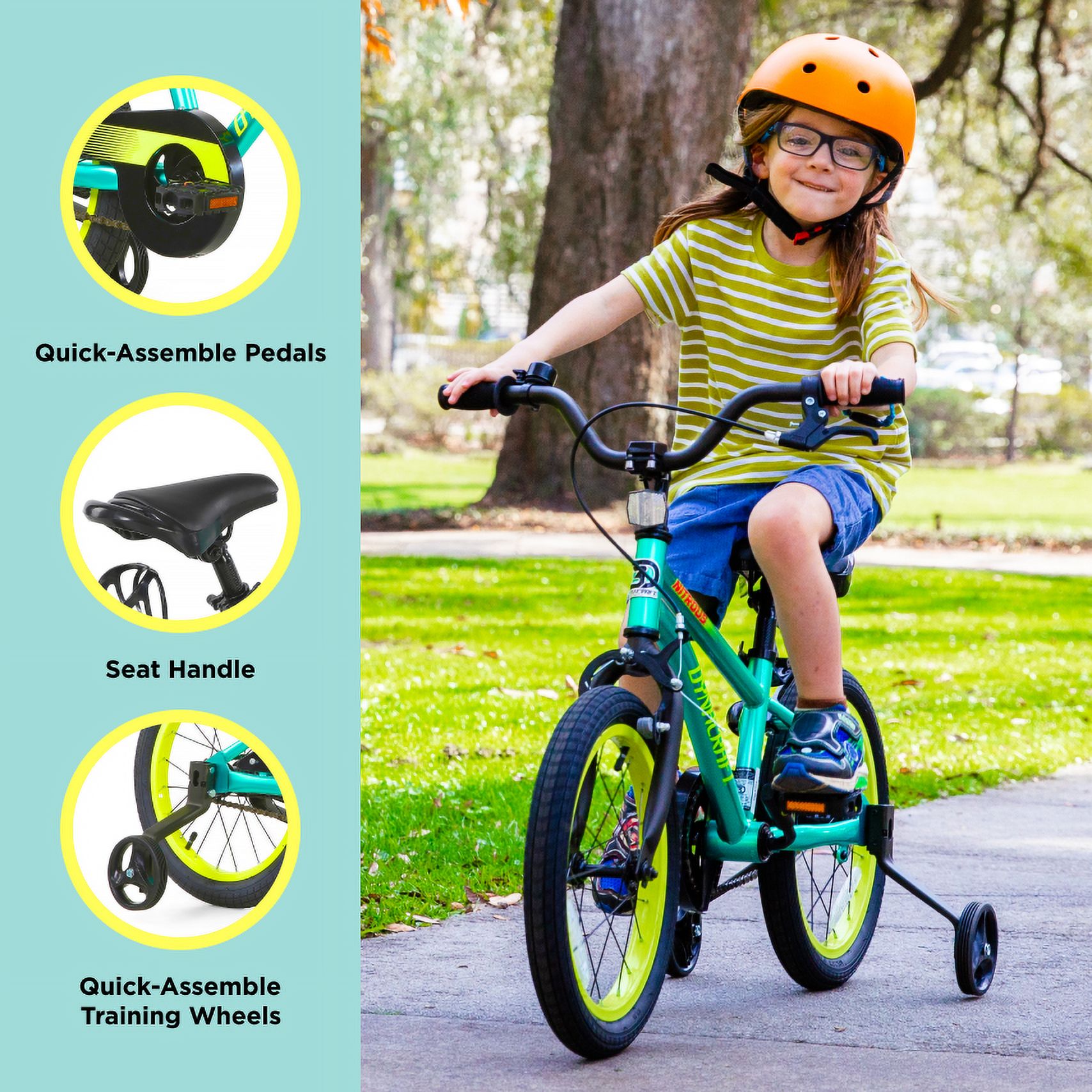 Dynacraft Nitrous 16 Inch Boys BMX Bike photo 3