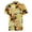 Gold Sunset, variant on Men's Hawaiian Tropical Luau Aloha Beach Party Button Up Casual Dress Shirt (Lt. Green,S)