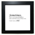 thumbnail image 1 of Quotes between Grandson and Grandpa Black Square Frame Picture Wall Tabletop, 1 of 3
