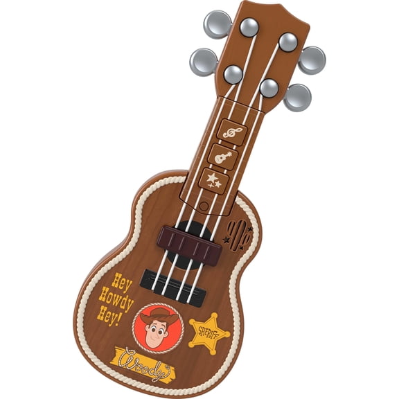 Disney and Pixar Toy Story Woody’s Hey Howdy Hey Guitar Toy with Real Music, Songs & Sounds