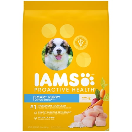 IAMS PROACTIVE HEALTH Smart Puppy Large Breed Dry Puppy Food 15 Pounds