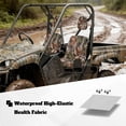 thumbnail image 4 of XYZCANDO Brown Camo Forests UTV Seat Covers Nonslip Rhino 700 Seats Covers with Headrest Covers Comfort UTV Waterproof Seat Cover Easy Installation for Rhino 450 660 700, 4 of 7