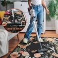 thumbnail image 5 of Office Chair Mat for Hardwood Floor 36"X 48" Office Rugs for Gaming Rolling Chairs Computer Desk Chair Non-Slip Butterfly Floral Protector Mats for Hard Floor & Tile Floor Decor, 5 of 6