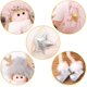 thumbnail image 4 of 4 colgantes de ángel de peluche de Navidad, ver notas. Xemadio WLJ-2229, 4 of 5