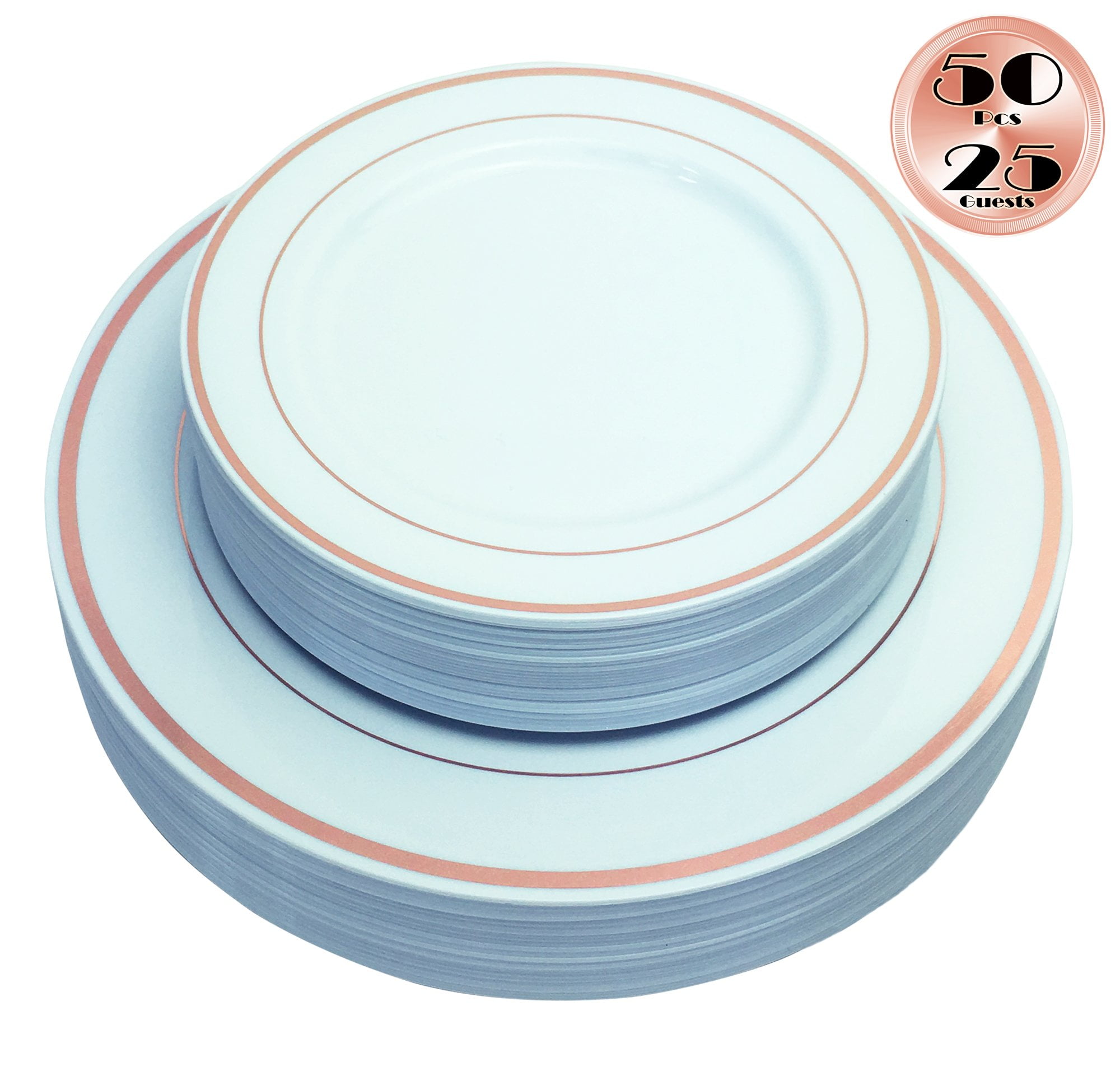 cheap plastic plates that look real