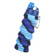 thumbnail image 1 of Toystoory Taza de consumición portátil al aire libre portátil de la caldera del viaje plegable del silicón Ciclismo tapón de rosca azul, 1 of 5