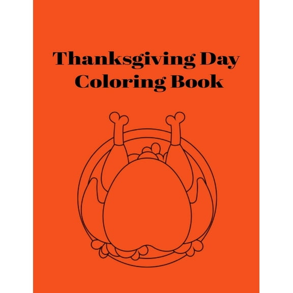 Thanksgiving Day Coloring Book, (Paperback)