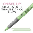 thumbnail image 3 of BIC Brite Liner Grip Pastel Highlighter Set, Chisel Tip, 12-Count Box of Pastel Highlighters in Assorted Colours, Cute Highlighters for Bullet Journaling, Note Taking and More, 3 of 8