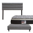 thumbnail image 1 of Colchón Matrimonial + Cabecera Logan + Box Spring Air DICASA Omega, 1 of 8