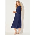 thumbnail image 3 of Catherines Women's Plus Size Midnight Dazzle Flyaway Dress, 3 of 6