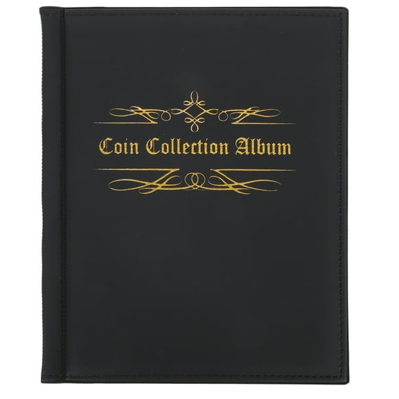 Weiweiguan 1PC PU 200 Grid Silver Coins Collection Album Silver Dollars Collection Album