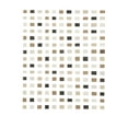 thumbnail image 2 of Wild Apple Portfolio 12x14 Gold Ornate Wood Framed with Double Matting Museum Art Print Titled - Gridwork in Grays, 2 of 4