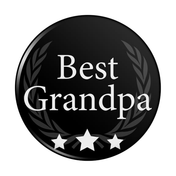 Best Grandpa Award Kitchen Refrigerator Locker Button Magnet