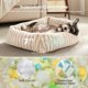 thumbnail image 2 of Cama para perros MIXJOY lavable con funda extraíble para perros medianos, 2 of 7