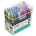 Pen+Gear Permanent Markers, Fine + Ultra Fine Tip, Assorted Colors, 50 Count