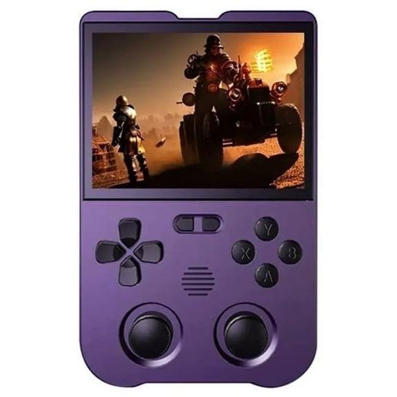 XU10 Handheld Game Machine Portable Retro Nostalgic Arcade Open Source PSP Analog Game Machine Handle (Purple)