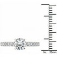 thumbnail image 4 of 1-1/2 Carat T.W. Diamond Classic Engagement Ring in 14kt White Gold, 4 of 5