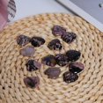 thumbnail image 4 of Marrywindix 15 Packs 0.8 Inch Healing Crystal Natural Rhodonite Heart Love Carved Palm Worry Stone Chakra Reiki Balancing, 4 of 7
