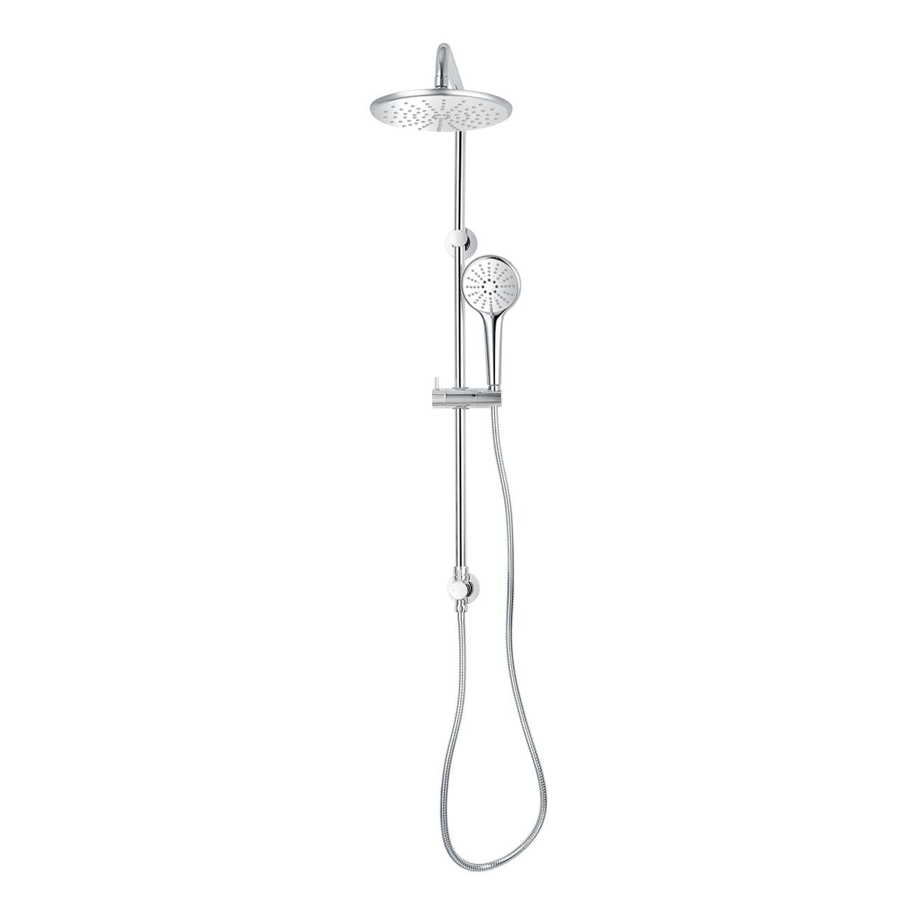 The akuaplus® adjustable shower post 3-way with diverter handle without valve