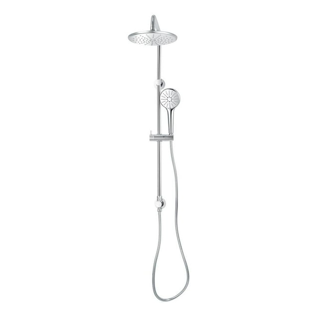 The akuaplus® adjustable shower post 3-way with diverter handle without valve