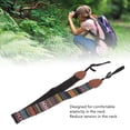 thumbnail image 4 of Vintage Camera Shoulder Neck Strap, Anti Slip Layer Ethnic Style 40.55in Camera Strap  For SLP Camera, 4 of 8